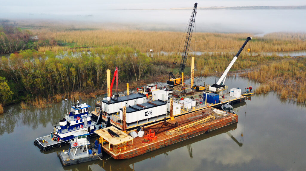 CM‑16 Construction Barge | Morrison Energy